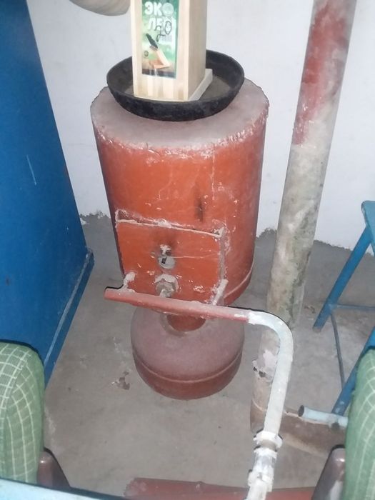 Печка газга мужалланган