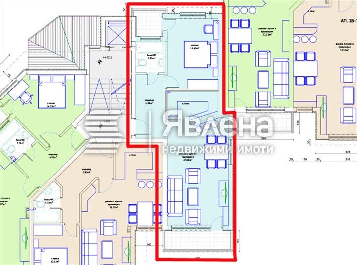 Продава се Двустаен апартамент в Варна, Виница - 74 кв.м за 1749 €/кв.м - Снимка #2