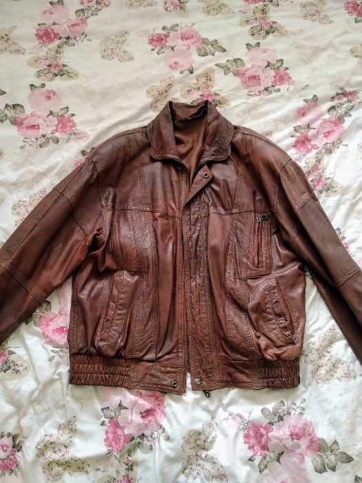 Яке от естествена кожа