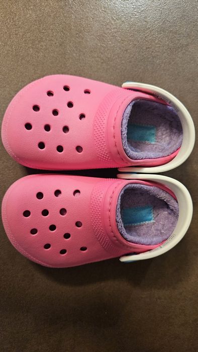 Crocs Saboti slingback uni cu captuseala mărimea 7