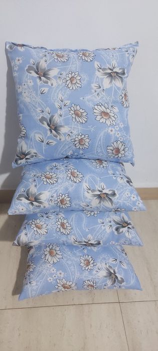 Perne noi cu puf siliconizat, 38 x 38