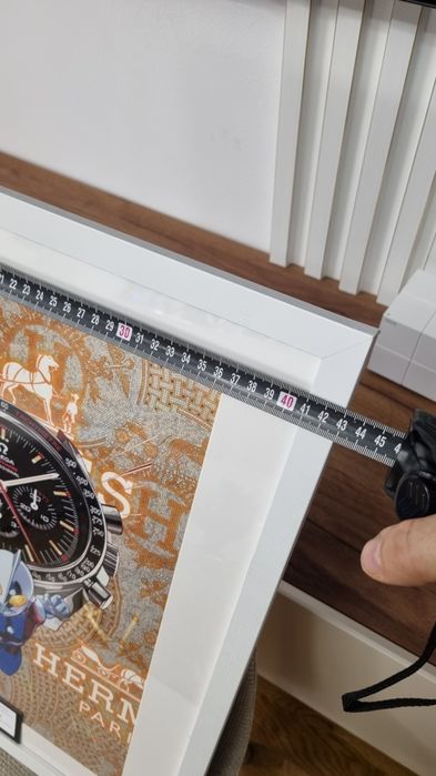 Print Hermes Paris Death NYC Omega