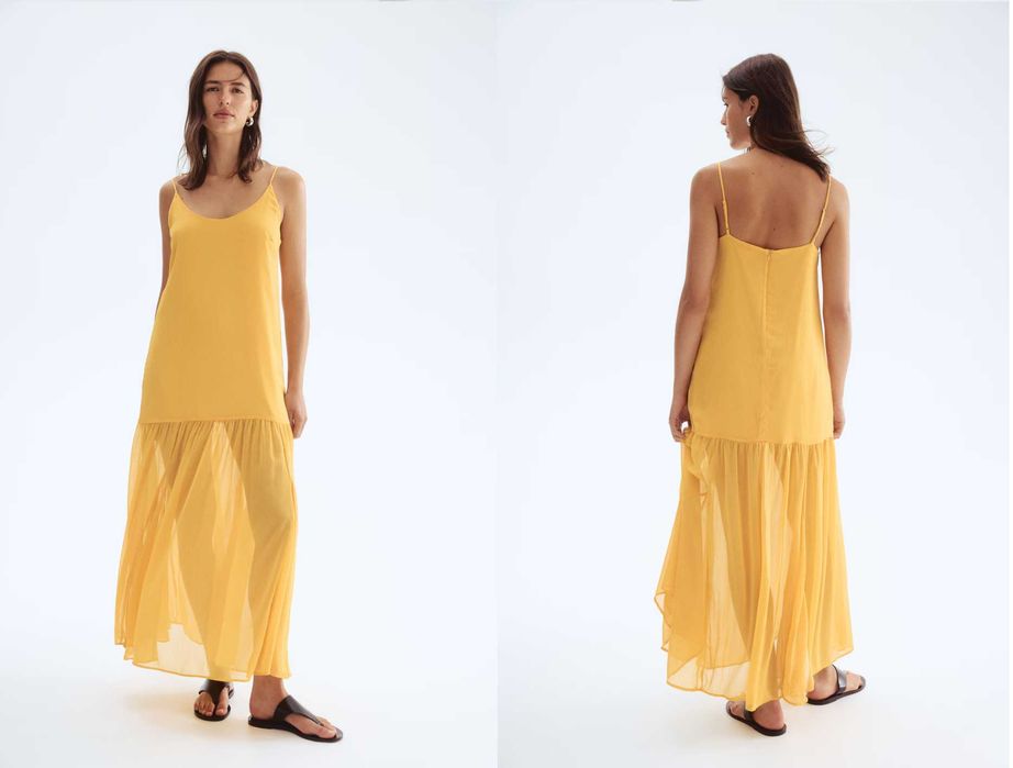 Новые платья/сарафаны H&M, хлопок/лен, размер L/XL (50/56)