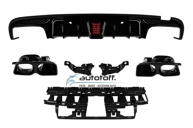 Difuzor bara spate Mercedes W205 C-Class (14-20) model BRABUS