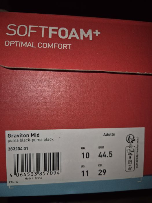 Ghete / pantofi sport inalti Puma noi mărimea 44.5