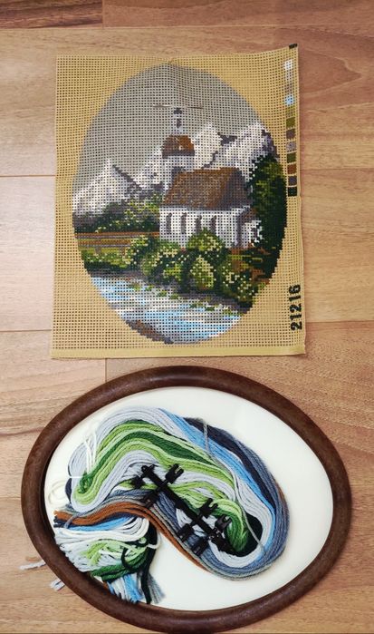Goblen, kit pentru cusut goblen