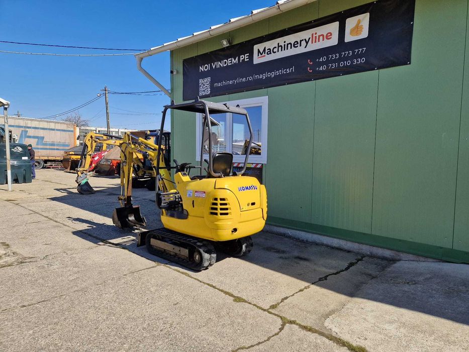 miniexcavator Komatsu PC12