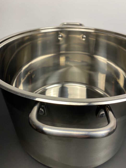 Oala inox 26 litri cu capac pentru gatit cantitati mari