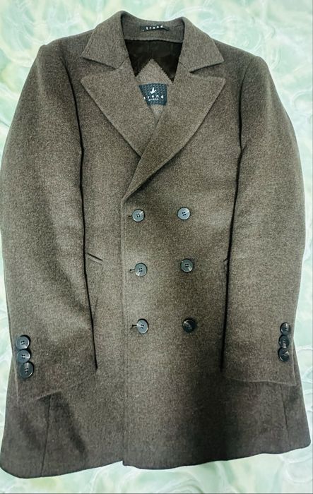 Пальто Тренд темно коричневый