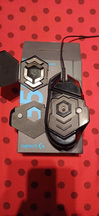 Mouse Logitech G502 Hero + Grip tape