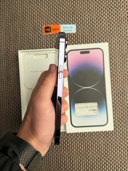 100% Батерия! iPhone 14 PRO MAX  Лизинг от 18€/мес deep purple 128gb лилав