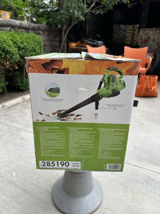 Духалка 3 в 1 с прахосмукачка и дробилка Florabest FLS 3000 B3, 3000 W, 45L