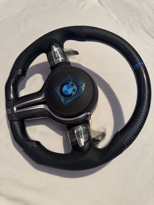 Volan BMW generatia E, plug and play, retrofit e90 e71 70 etc