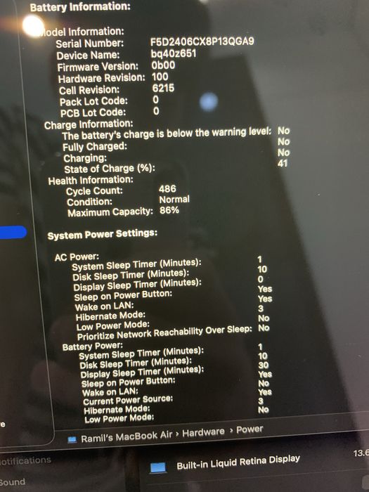 Продам Macbook air m2