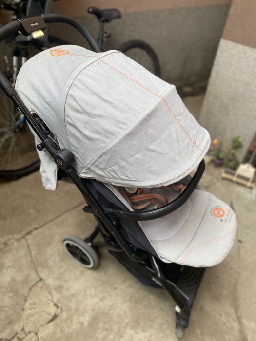 Cybex Бебешка количка Eezy S+ 2 Lava Grey