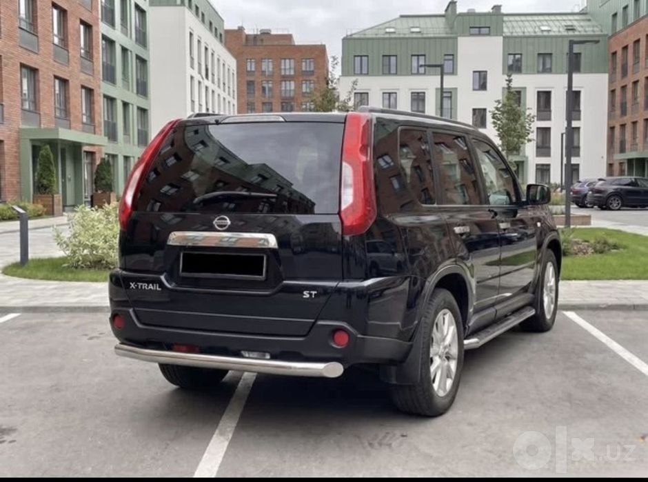 Защита бампера Nissan Patrol Pathfinder X-Trail