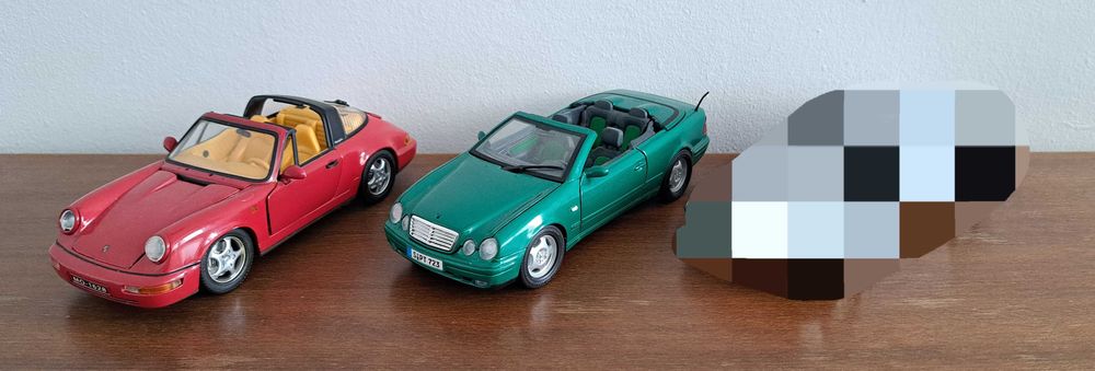 Machete scara 1:18 OTTO, Kyosho, Anson, Revell, Techno Giodi, Bburago
