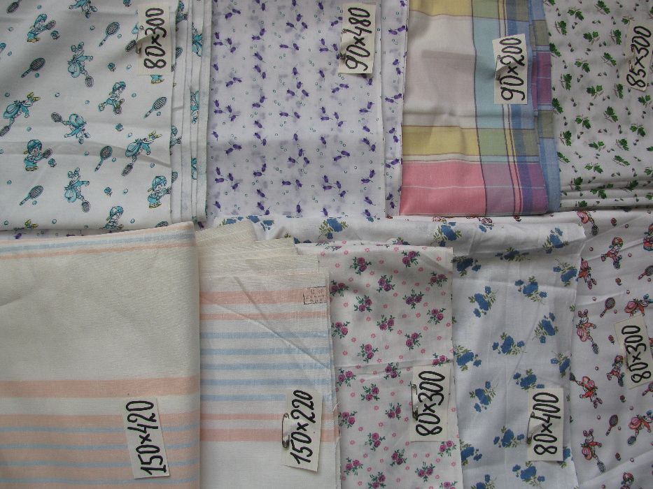 Продам отрезы ткани