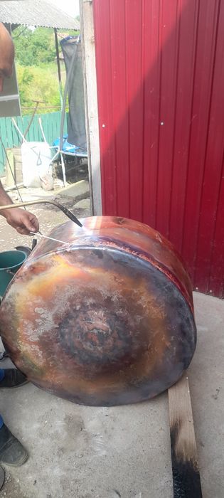 Vând cazan de Tuica din cupru, profesional, capacitate 20 găleți , gro