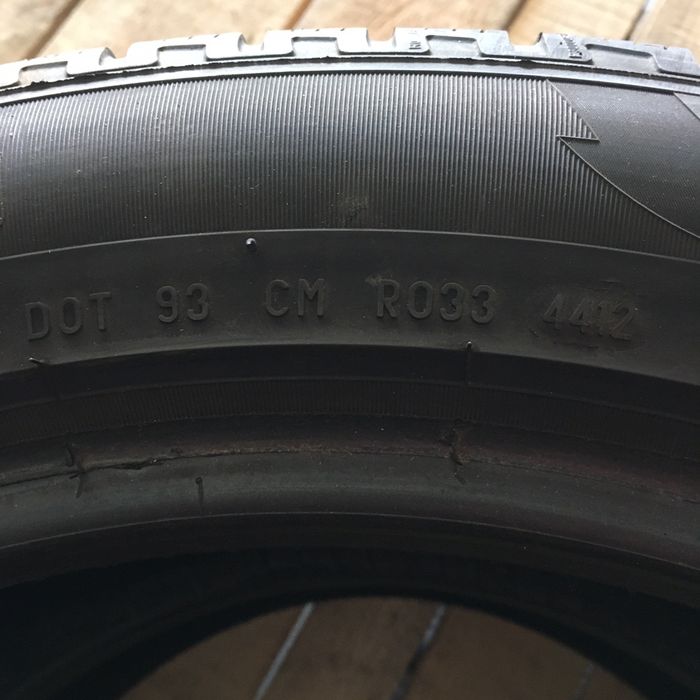 225/55/19 PIRELLI 2бр. 5-5.5 мм