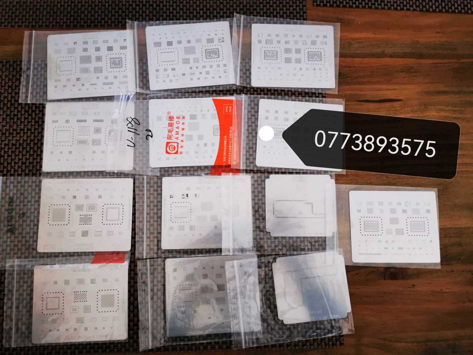 Set 13 site BGA reballing Iphone 16 15 14 13 12 11 x xs max pro plus