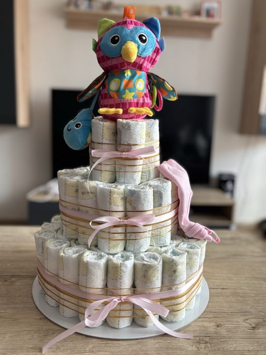 Торта от памперси