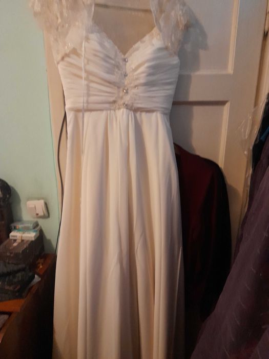 rochie mireasa, adusa din italia,mas,48-50