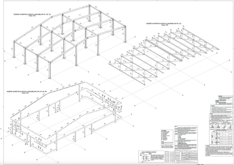 Inginer structurist – servicii complete de proiectare DTAC, P.Th, D.E.