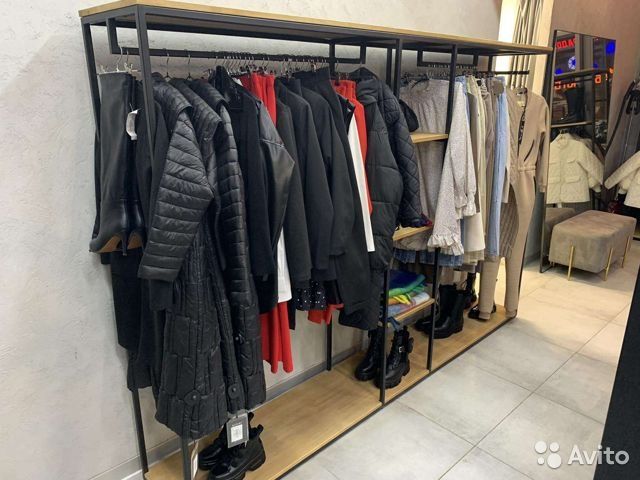 Рейлы , стойки для одежды , стеллажи