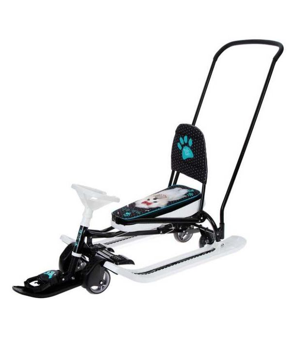 Снегокат с колёсами.