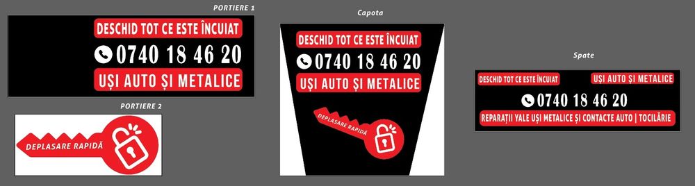 Lacatus Deblocari Usi metalice , Auto si seife ( case de bani )