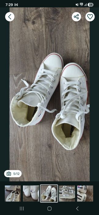 Geox 38, Tommy, Oysho, Converse, Vans 39