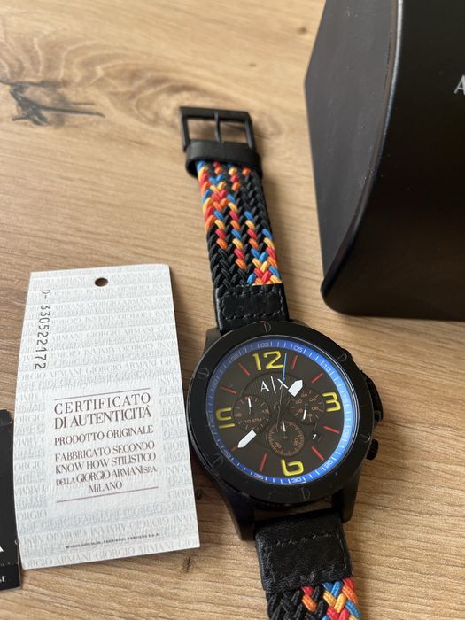 AIX Armani Exchange : AX1526  часовник с хронограф  / Оригинал