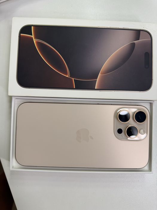Iphone 16 pro max desert titanium