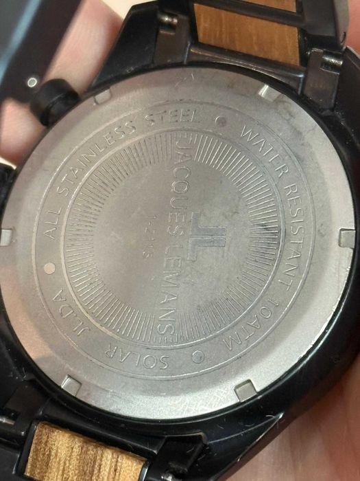 [7324] Ceas Barbatesc Jaque Lemans Eco Power Solar / Amanet Tulcea