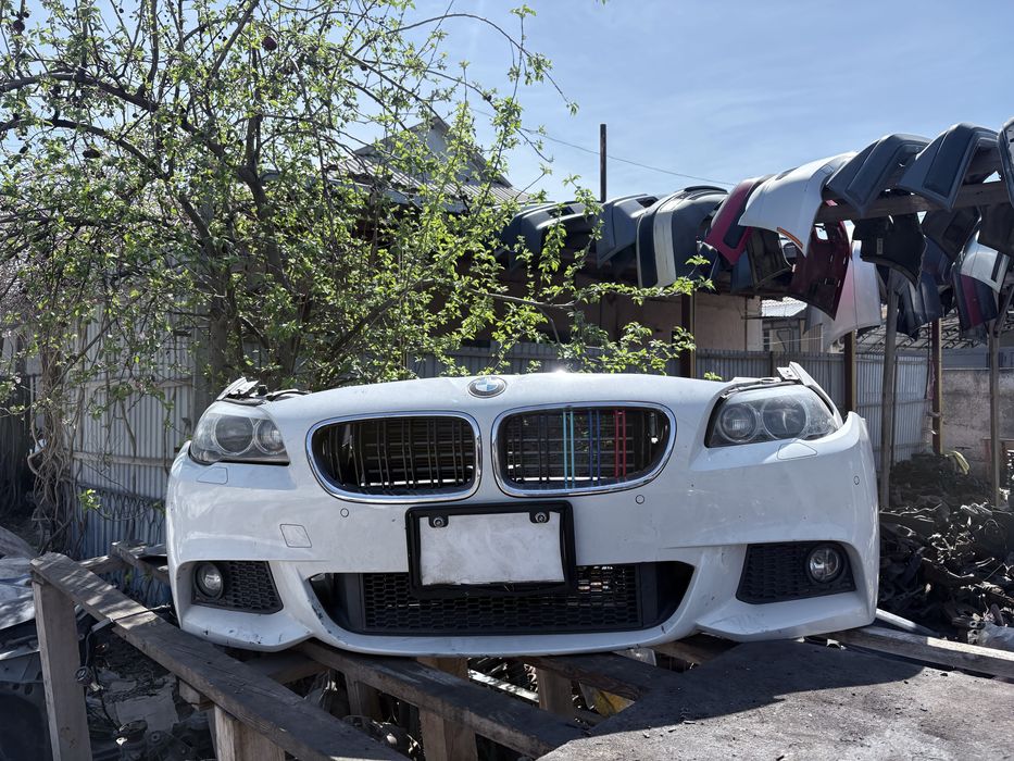 Бмв ф10 бампер фар капот крыло ноускаты