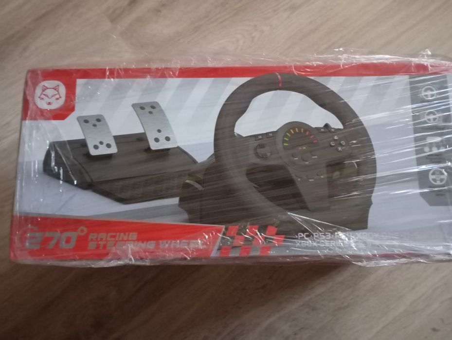 TopWolf 270 Degree Volan cu Pedale Gaming sigilat