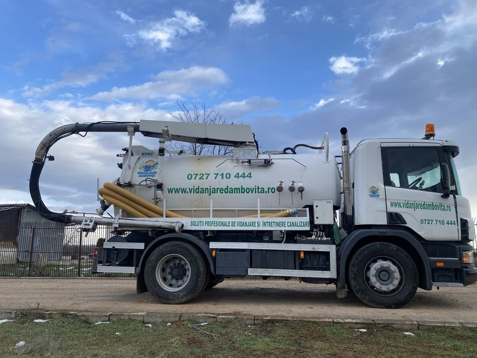 Vidanjare fose septice., desfundare canalizare!