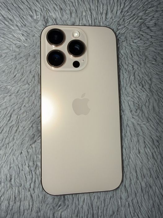 iPhone 16 Pro 128GB • Desert Titanium • Stare impecabilă