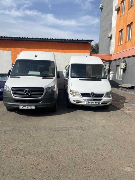 Аренда  Мерседес Sprinter 9-18 мест,Трансфер Алматы и Межгород