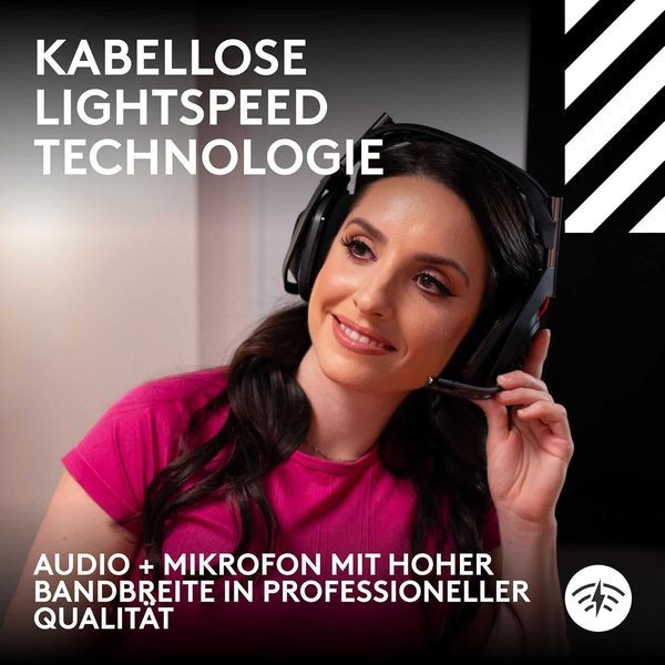 Нови Безжични Bluetooth Гейминг Слушалки с Докинг Станция Logitech Astro A50 Lightspeed, 2 години Гаранция