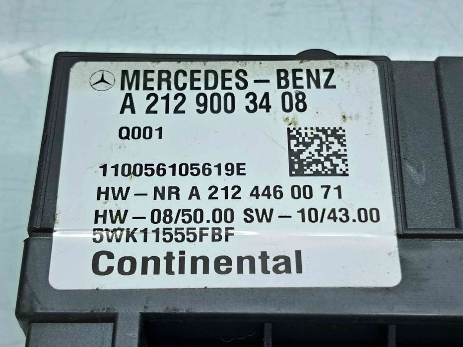 Modul confort  Mercedes Clasa C Coupe (C204) [Fabr 2011-2015] A212900