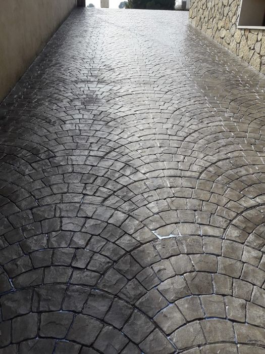 Beton Amprentat Decorativ