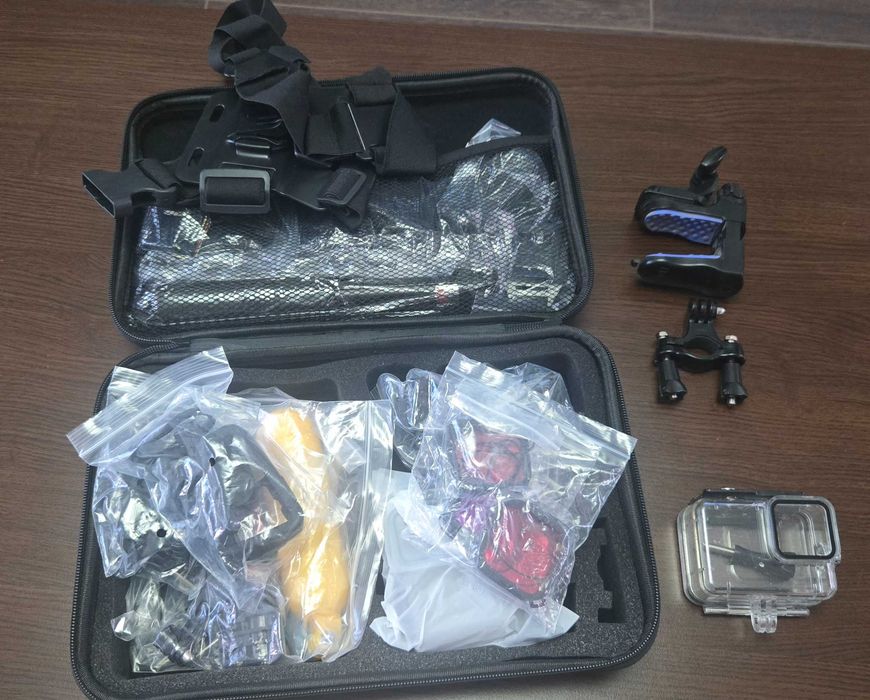 GoPro HERO 12 Black – като нова + 512GB карта + 2 батерии + аксесоари