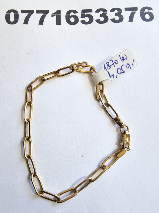 Vand bratara din aur 18 k 4.05 g cod 570