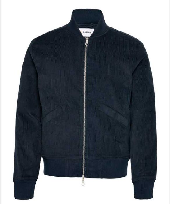 Farah Franklin, джинсово, мъжко бомбър яке, L, от Англия