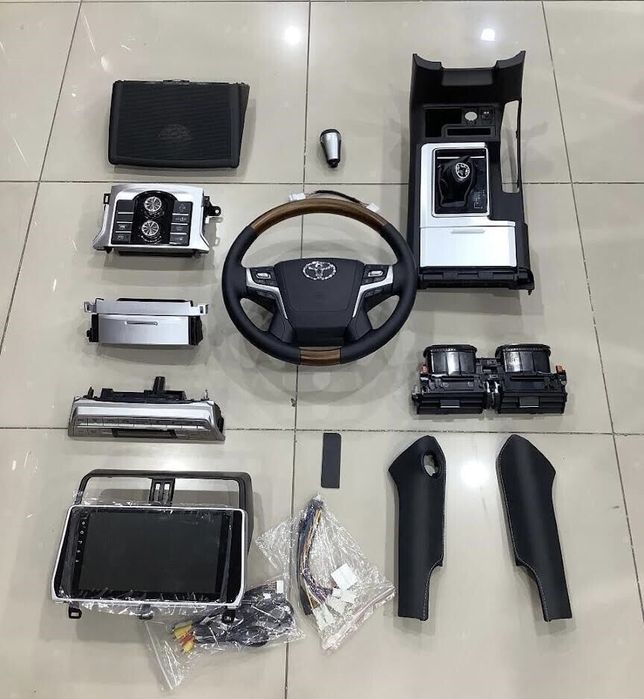 Toyota Prado 150 салон переделка restyling 2023