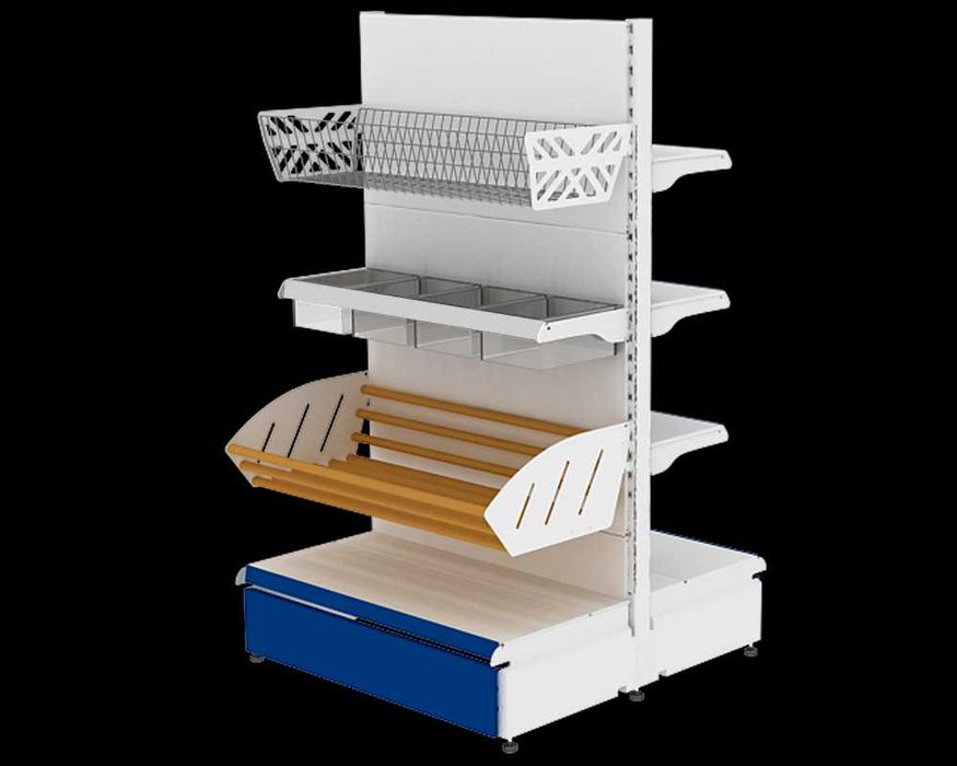 Стеллаж металлический сборный, konstruktiv metall stellajlar