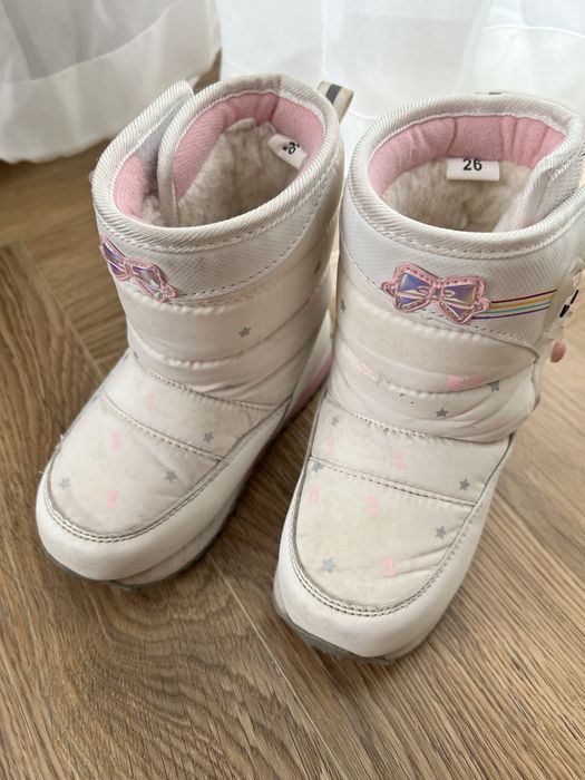 Зимняя обувь для девочки, размер 26