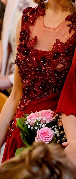 Rochie deosebita nașa